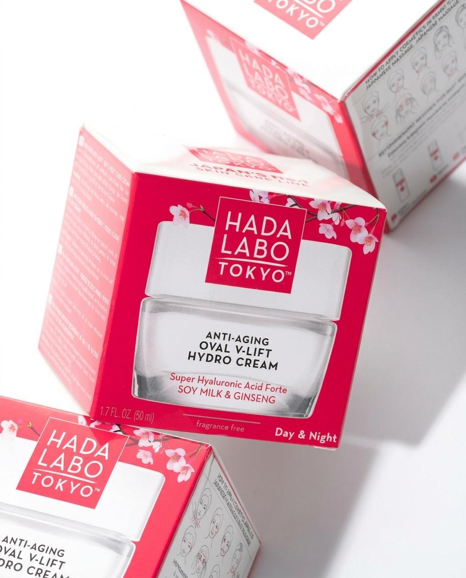 Hada Labo Tokyo Red Oval V-lift dnevna i noćna krema za lice 50 ml